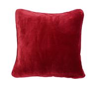 Gözze - Copricuscino Premium, Sensazione Cashmere, Microfibra, 50 x 50 cm - Rosso