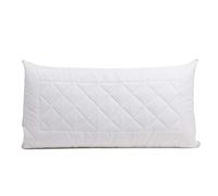 Gözze - Cuscino con Imbottitura di 150 g e Fascia di Aerazione, Include Custodia per il Trasporto, 100% Poliestere, 40 x 80 cm - Bianco
