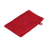 Gözze - Guanto da Bagno, Set da 4 Pezzi, Berlino, 100% Cotone, 17 x 24 cm - Bordeaux