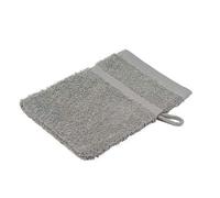 Gözze - Guanto da Bagno, Set da 4 Pezzi, Morbido e Assorbente, 100% Cotone, 16 x 21 cm - Argento