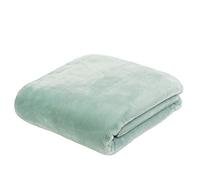 Gözze - Morbida Coperta Premium, Sensazione Cashmere, Microfibra, 180 x 220 cm - Acqua