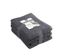 Gözze - Set di Asciugamani in Spugna, 2 Asciugamani per le Mani (50 x 100 cm), 2 Asciugamani da Bagno (70 x 140 cm) e 2 Asciugamani per gli Ospiti (30 x 50 cm), 100% Cotone - Antracite
