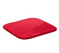 Gözze - Tappetino da Bagno Antiscivolo Premium, RIO, 100% Microfibra, 100% Microfibra, 50 x 45 cm - Rosso