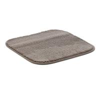 Gözze - Tappetino da Bagno Antiscivolo Premium, RIO, 100% Microfibra, 100% Microfibra, 50 x 45 cm - Tortora