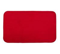 Gözze - Tappetino da Bagno Antiscivolo Premium, RIO, 100% Microfibra, 100% Microfibra, 50 x 70 cm - Rosso