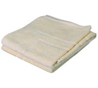 Gözze - Tappetino da Bagno, Set da 2 Pezzi, 100% Cotone, 50 x 70 cm - Vaniglia