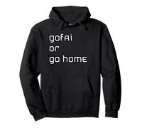 GOFAI (Good Old Fashioned Artificial Intelligence AI) Camicia Felpa con Cappuccio