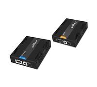 gofanco HDBaseT HDMI Extender 4K 60Hz (4:2:0 8-bit) su cavo CAT5e/CAT6/CAT7 con IR bidirezionale, PoC - fino a 70 metri (250 piedi) @ 1080p 60Hz 40 metri (39,6 m) @ UHD, HDCP 2.2 (HDbaseT-Ext)