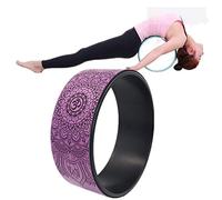 Gofeibao Yoga Cerchio Yoga Wheel Ruota di Esercizi di Pilates Yoga Prop Wheel Aumentare la flessibilità Yoga Prop Wheel per Yoga Pone Purple,-