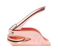 Goffratore per timbri di libri: strumento per sigilli personalizzati, indicatore di proprietà della biblioteca, pressa per libri personali, dispositivo per marchiare la carta | Goffratrice portatile i