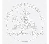 Goffratrice Personalizzata, Embosser per Libri Personalizzato, Timbro Libri Personalizzato, Ex Libris Timbro A Secco Personalizzabile, Embosser Con Design Personalizzabili