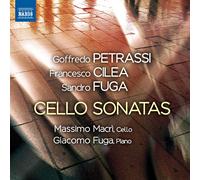 Goffredo Petras Goffredo Petrassi/Francesco Cilea/Sandro Fuga: Cello Sonat (CD)