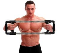 GoFitness Push Down Bar, Attrezzo per Allenamento Pettorali a Casa