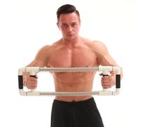 GoFitness Push Down Bar Macchina - Attrezzo per Allenamento Pettorali a Casa, Esercizi per Petto, Braccia, Spalle, Addominali e Schiena - Trainer Portatile per l'Upper Body: Casa, Viaggio, Outdoor