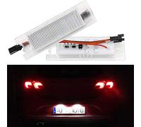 GOFORJUMP 2 pz auto speciale Canbus LED Luce targa per O/pel Zafira B Astra H Corsa D Insignia, Nessun errore Led Kit luce targa