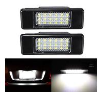 GOFORJUMP 2 pz Bianco LED Car Rear Light Targa per P/Eugeot 106 1007 207 307 308 3008 406 407 508 806 CITROEN C2 C3 C4 C5 C6 DS3