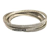 GOFORJUMP Cinghia di Ricambio GX20072,GY20570 754-04219,954-04219 per Compatibile con John Deere 1/2x103(A101)