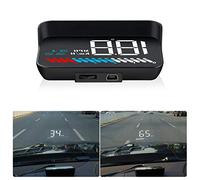 GOFORJUMP HUD OBD Display testa alta OBD2 + sistema GPS Dual M7Head Up Display GPS Sovravelocità Testa di Auto Display Up OBD2 HUD Display M7
