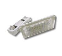 GOFORJUMP - Illuminazione Targa a LED per Auto B/MW Mini Cooper Eine R50 Cabrio R52 Cooper S R53, 2 Pezzi, Bianco