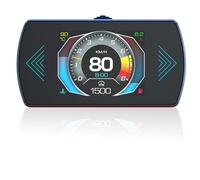 GOFORJUMP P12 5.8 TFT OBD2 HUD Head Up Display Digital Car Speed Proiettore di Bordo OBD2 Tachimetro Parabrezza Projetor