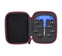 Gofotu Set di 8 pesi per testa da golf, compatibili con driver Cobra DS-Adapt, X, LS, MAX-K, MAX-D, 4 g-18 g
