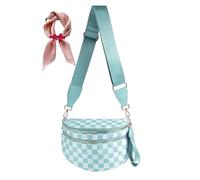 Gofree the Roomiest Crossbody, Go Free the Roomiest Crossbody, Emmafy Crossbodys Bags for Women, Adjustable Strap(Blue)