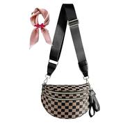 Gofree the Roomiest Crossbody, Go Free the Roomiest Crossbody, Emmafy Crossbodys Bags for Women, Adjustable Strap(Marrone scuro)