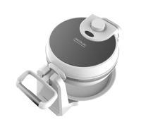 Macchina Da Waffle Fun Gofrestone Sphere 1000w Bianco Argentato V1704681