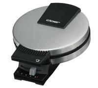 Gofriera CLOER 189 Inox 930 W forma cuore antiaderente termostato