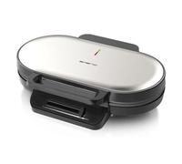 Gofriera Emerio WM-123356 1200W 10 cuori antiaderente nera