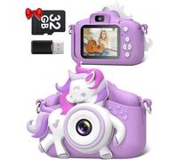 Gofunly Macchina Fotografica Bambini con Scheda 32G & 2.0 Pollici Schermo