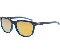 GOG SOMA Occhiali da sole polarizzati Lifestyle - Occhiali classici per il tempo libero per uomo e donna - UV400 Categoria 3 & Elementi metallici fatti a mano, blu navy