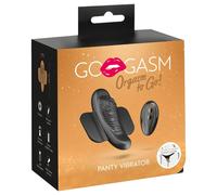 Mutandina Vibrante GoGasm - Stimolatore Clitorideo Ricaricabile con Telecomando (Nero)