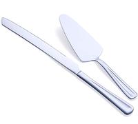 GoGeiLi Set di coltelli e server per torte, set di taglierini in acciaio inox per matrimoni, compleanni, feste