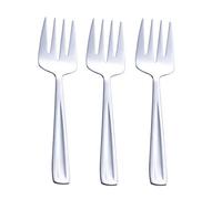 GoGeiLi Set di forchette da portata grandi in acciaio inox, 24,1 cm per feste, banchetti, buffet, lavabili in lavastoviglie, 3 pezzi.