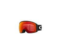 Oakley Uomo OO7104 FLIGHT TRACKER L 710407 Maschere da sci O_Matter Nero Arancione Maschera Normale Prizm