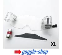 GOGGLE-SHOP XL 36MM Sistema Roll-Off GSVS Occhiali Motocross MX 100%