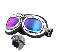 Goggles ATV - Guide da equitazione per moto antivento | Occhiali da equitazione moto vintage | Occhiali da equitazione moto | Occhiali su occhiali con cinghie regolabili, occhiali da motocross