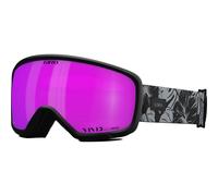 Goggles GIRO MILLIE SKI - GOGGLES STOGNO PER DONNE E GIOVANI - Strap Lux botanico nero e grigio con vivida lente rosa