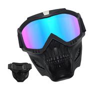 Goggles per motociclette - ATV Dirt Bike Off Road Racing MX Riding Goggle | Eyewi pieghevole anti-scratch a prova di polvere | Airsoft Goggles Masque Masque Motocross per ciclismo per adulti regolabil