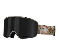Goggles per sci asse Giro - occhiali da snowboard per uomini - cinghia in eccedenza verde con getto vivido/lenti a infrarossi vividi
