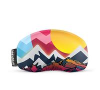 GOGGLESOC COPRI MASCHERA COVER ECO FRIENDLY E SOSTENIBILE - FANTASIA GOLDEN HOUR