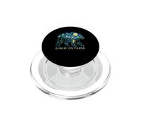 Gogh Fuori Orso Notte Cielo Montagna Lago Art PopSockets PopGrip per MagSafe