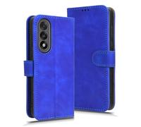 GOGME Cover Folio in Pelle per Oneplus Nord 5, Premium PU + TPU Protettiva Custodia Magnetica Flip Case Stile con Supporto di Stand/Carte Slot, Blu