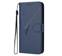 GOGME Cover per Doogee Note 56 - Custodia con Chiusura Magnetica Borsellino, Supporto Multi-Angolo e Protezione Completa - Blu