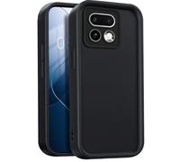 GOGME Cover per Realme 16 Pro+ Plus 5G, Custodia Protettiva Completa in Silicone TPU Morbido, Cover Antipolvere Antiurto - Nero