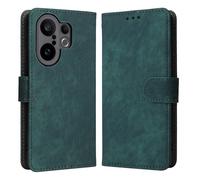 GOGME Cover per VIVO X200 FE, Custodia Portafoglio in Pelle con Slot Carte, RFID Case Protettiva TPU Antiurto - Verde