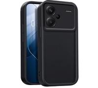 GOGME Cover per Xiaomi Redmi Note 13 Pro+ Plus 5G, Custodia Protettiva Completa in Silicone TPU Morbido, Cover Antipolvere Antiurto - Nero