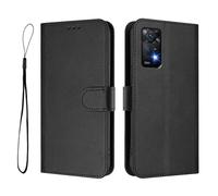 GOGME Custodia Portafoglio Design Classico per Xiaomi Redmi Note 11 Pro+ Plus, Chiusura Magnetica con Blocco RFID, Guscio Antishock, Flip Cover con Supporto - Nero