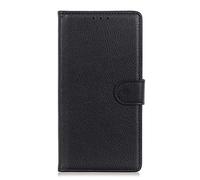 GOGME Leather Folio Cover per Realme 9 PRO/Realme 9 5G (6.6") Cover, PU/TPU Leather Wallet Case, Premium Filp Cover Custodia in Pelle Portafoglio con Funzione Stand, Nero